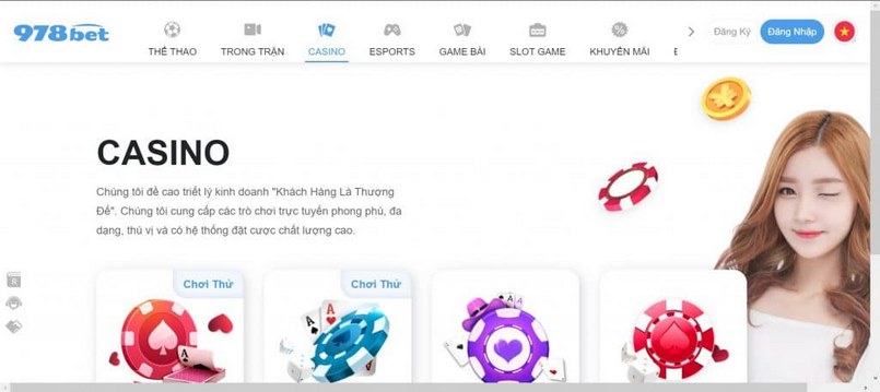 Casino đổi thưởng hấp dẫn