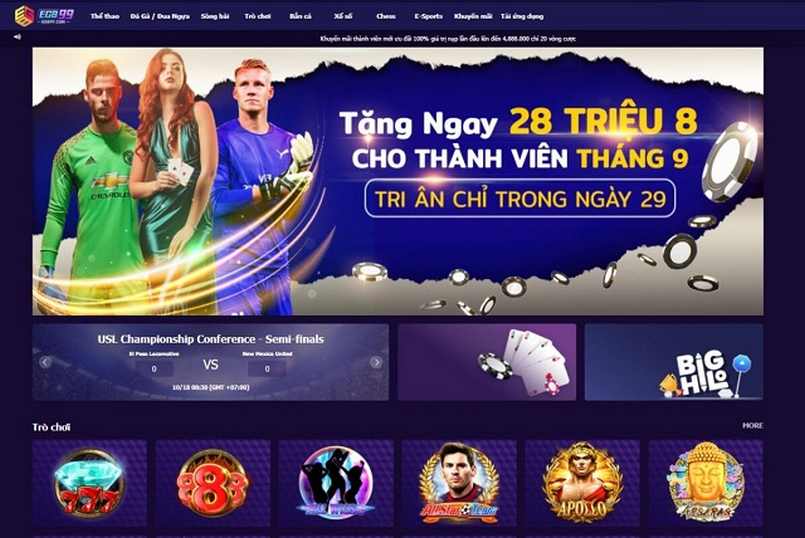 Những ưu đãi siêu to tại nhà cái Egb99