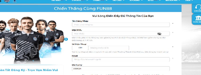 Fun88-dễ dàng thực hiện