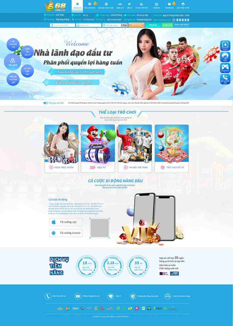 Casino online hấp dẫn tại nhà cái VB68