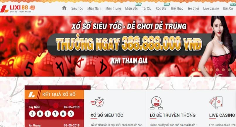 Lixi88 cung cấp những sản phẩm nào?